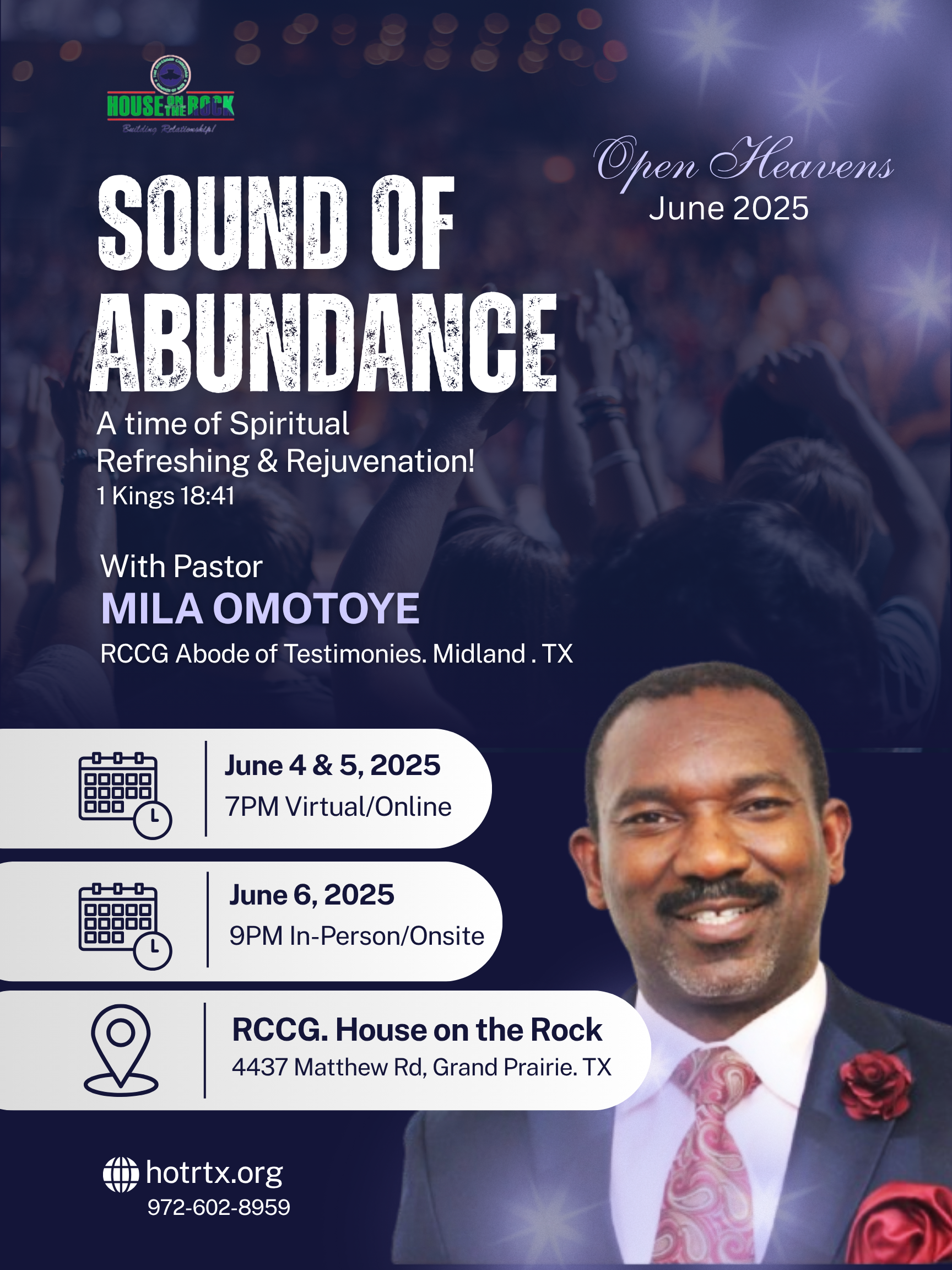 Open Heavens June 2025