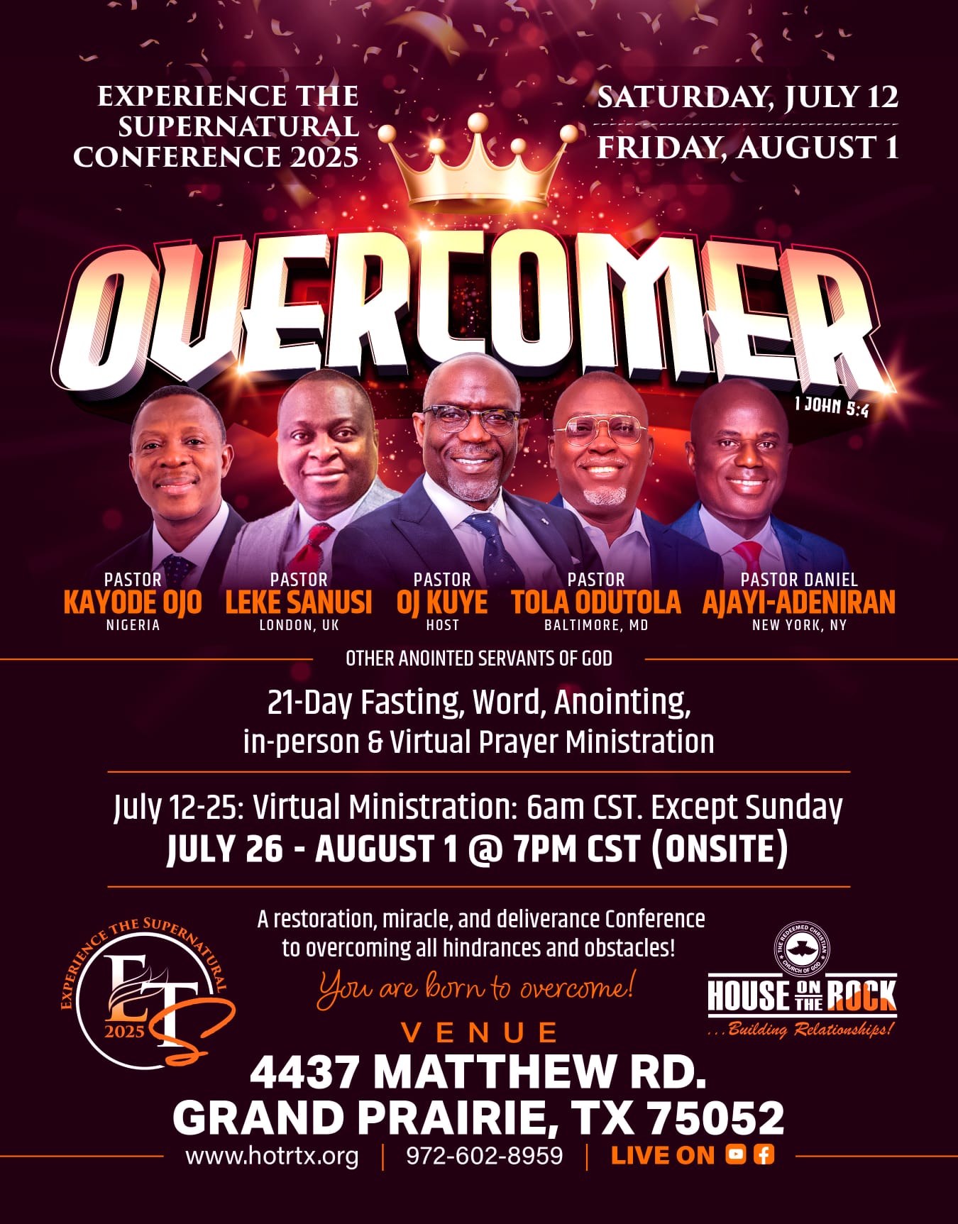 Experience The Supernatural (ETS) Conference