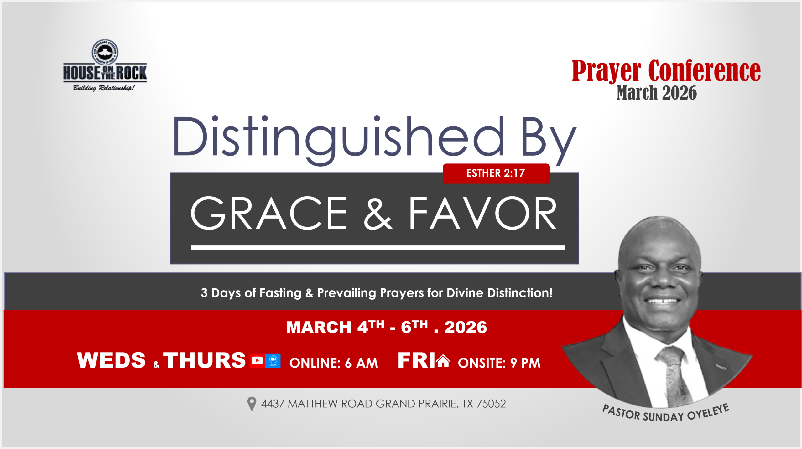 March 2026 Open Heaven Flyer